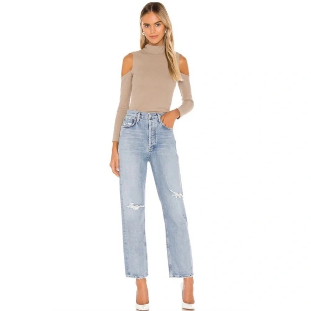 AGOLDE 90's Mid Rise Loose Fit Jeans Captured